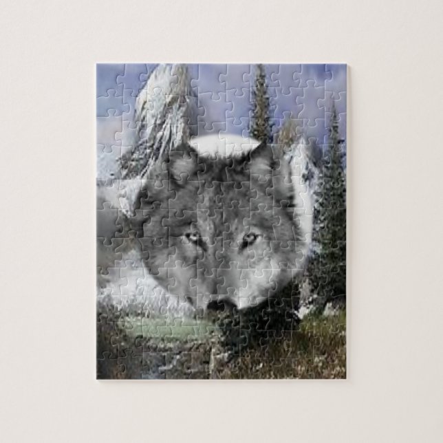 Puzzle Wolf Jigsaw (Vertical)