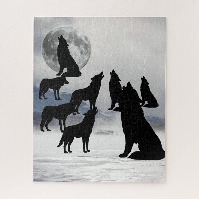 Puzzle WOLF PACK (Vertical)