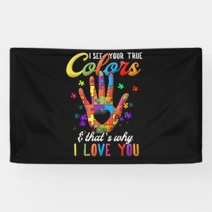 Puzzle World Autism Awareness Month See Your True Banner