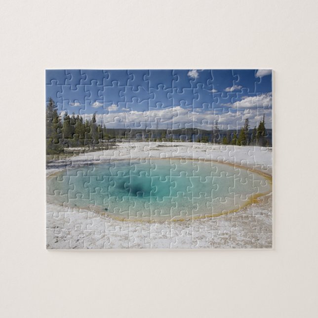 Puzzle WY, Parc national de Yellowstone, West Thumb Geyse (Horizontal)