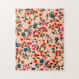 Puzzle Xmas Cadeau mignon Petite Fleur sans couture