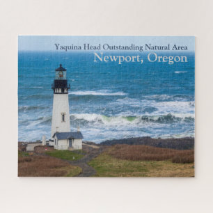 Puzzle Yaquina Head Superbe zone naturelle Phare