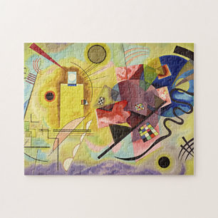 Puzzle Yellow-Red-Blue, 1925 by Wassily Kandinsky