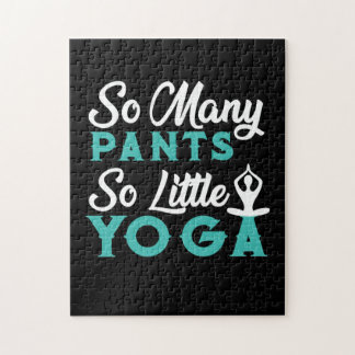 Puzzle Yoga lover | Many Pants So little yoga