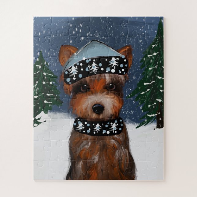 Puzzle Yorkie (Vertical)