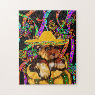 PUZZLE YORKIE POO - CINCO DE MAYO
