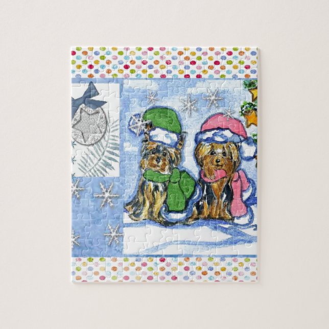 PUZZLE YORKSHIRE TERRIERS (Vertical)