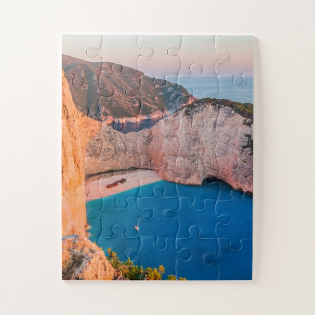 Puzzle Zakynthos, Grèce.  (Vertical)