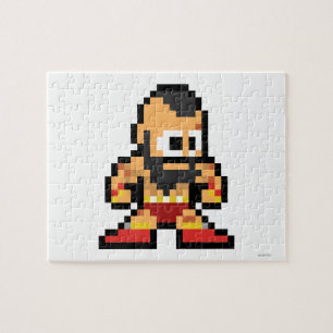 Puzzle Zangief à 8 bits