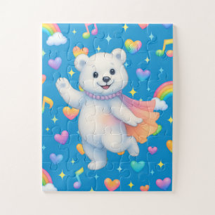 Puzzle Zarah l'ours polaire dansant