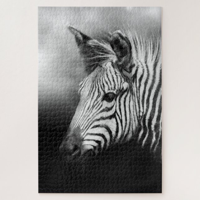 Puzzle Zebra Foal (Vertical)
