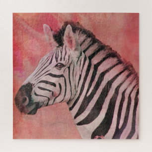 Puzzle Zebra Portrait