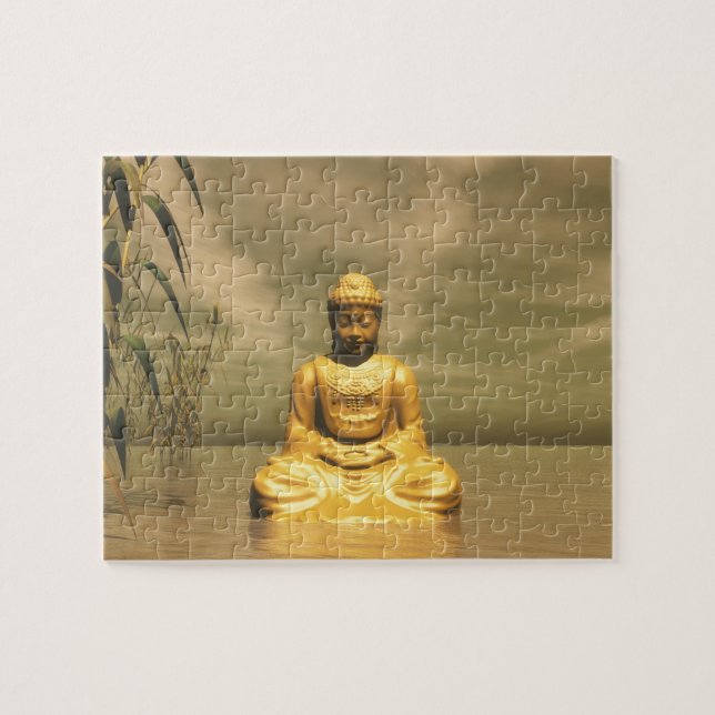 Puzzle Zen Bouddha méditant (Horizontal)
