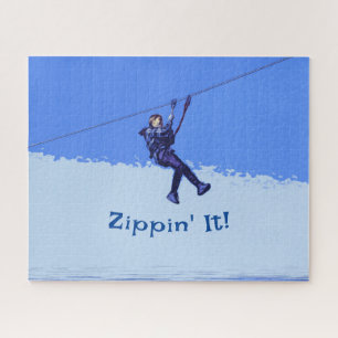Puzzle Zippin'It ! - Zipline Rider
