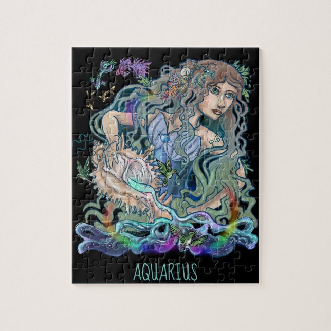 Puzzle Zodiaque de Verseau (Vertical)