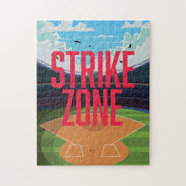 Puzzle Zone de strike de baseball (Vertical)