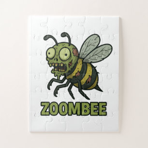Puzzle Zoombee - Drôle Zombie Bee conception de dessin