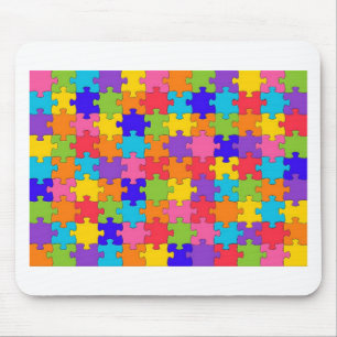Puzzled Collection Mouse Pad