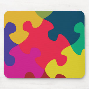 Puzzled Mouse Pad