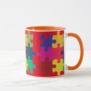 Puzzled Mug