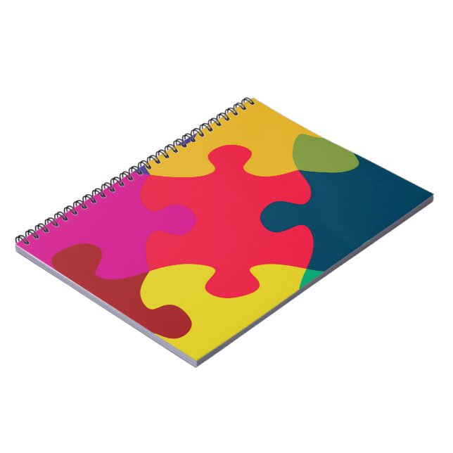 Puzzled Notebook (Left Side)