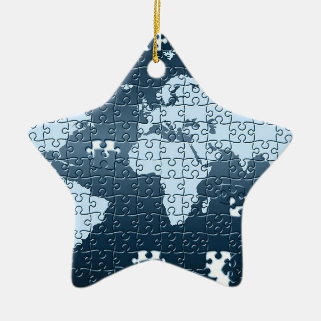 Puzzled! Ornament (Front)