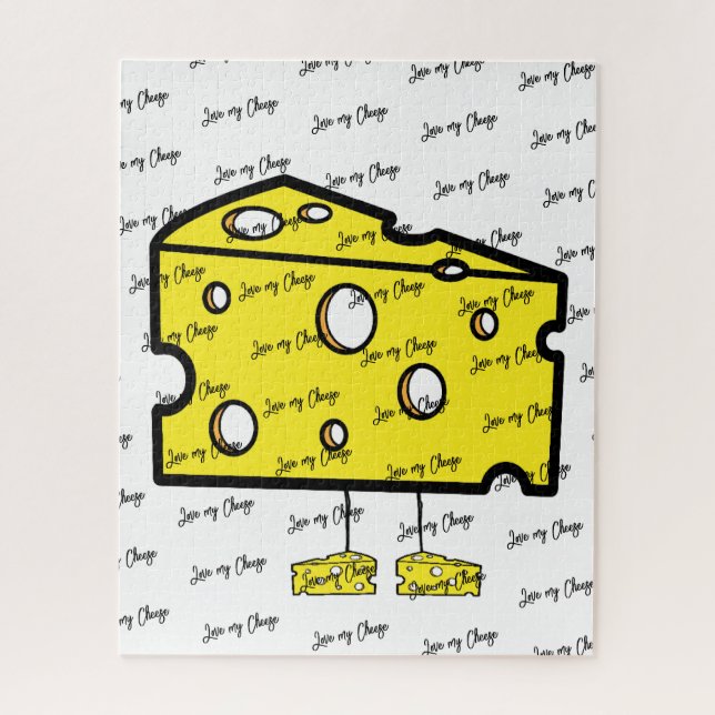 Puzzles Aimer mon fromage (Vertical)