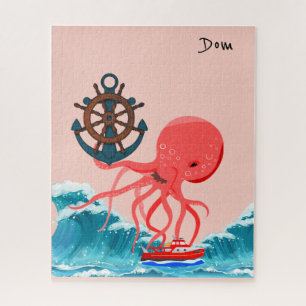 Puzzles Ancre Octopus Waves