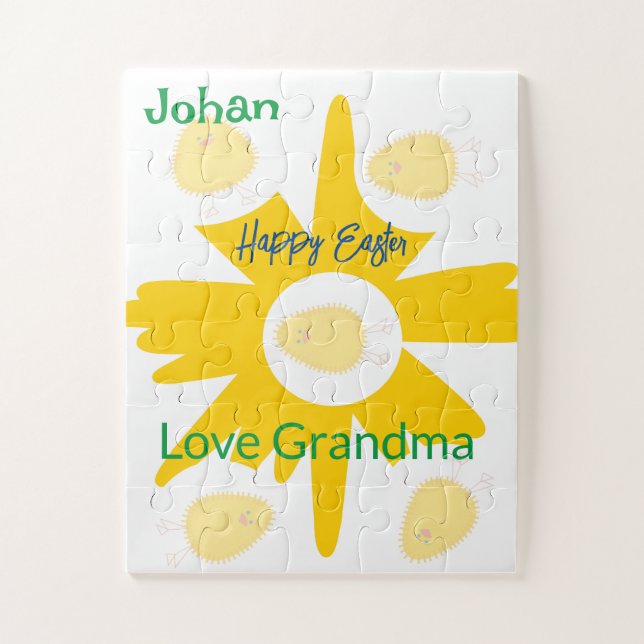 Puzzles Baby Chicks  (Vertical)