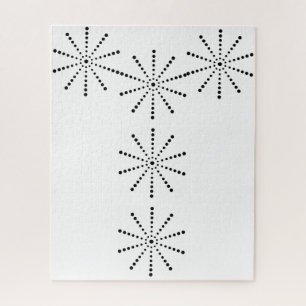Puzzles Black & White Dots 