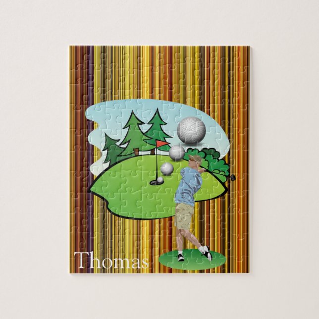 Puzzles Brown Noir Blanc Gratuit Golf Golf (Vertical)
