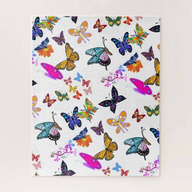 Puzzles Butterfly (Vertical)