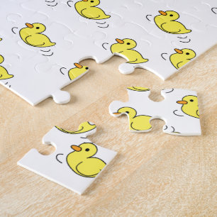Puzzles Canards Jaunes Joyeux Anniversaire