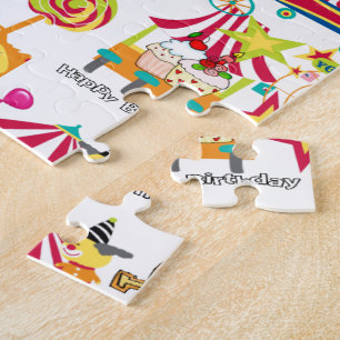 Puzzles Carnival Circus Joyeux Anniversaire