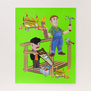Puzzles Carpenter Outils Hammer
