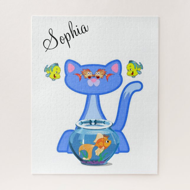 Puzzles Cat Fish (Vertical)