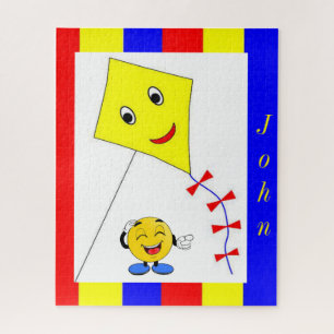 Puzzles Cerf-volant coloré