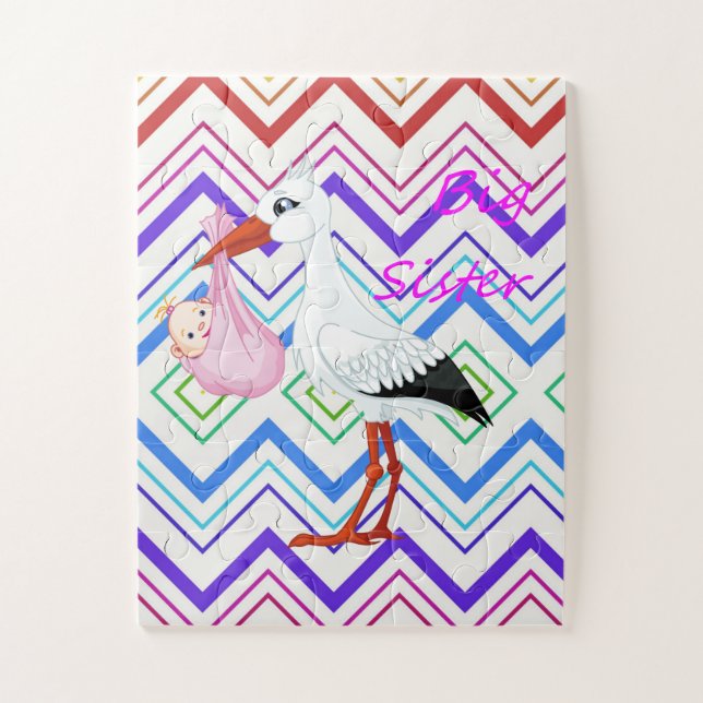 Puzzles Challenger Big Sister Stripe (Vertical)