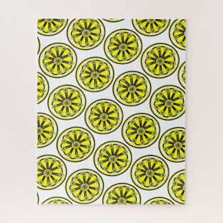 Puzzles citrons jaunes