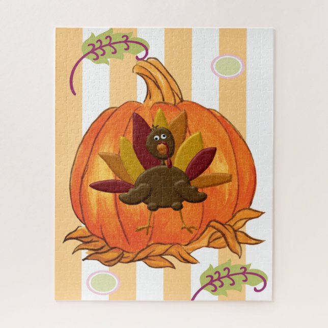 Puzzles Citrouille Orange Turquie (Vertical)