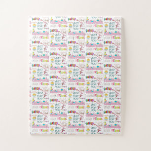 Puzzles Colorful heureux Anniversaire amis famille