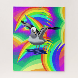 Puzzles Colourful Colours Seagulls