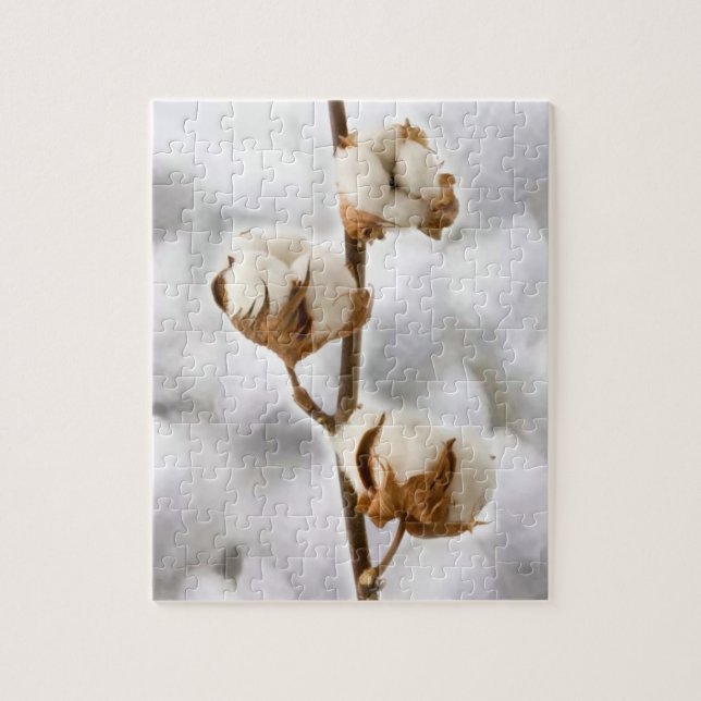 Puzzles coton blanc (Vertical)