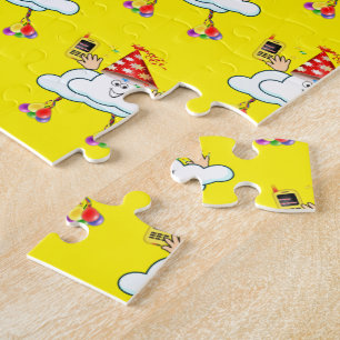 Puzzles Couleurs assorties Jaune IPhone Cloud de t