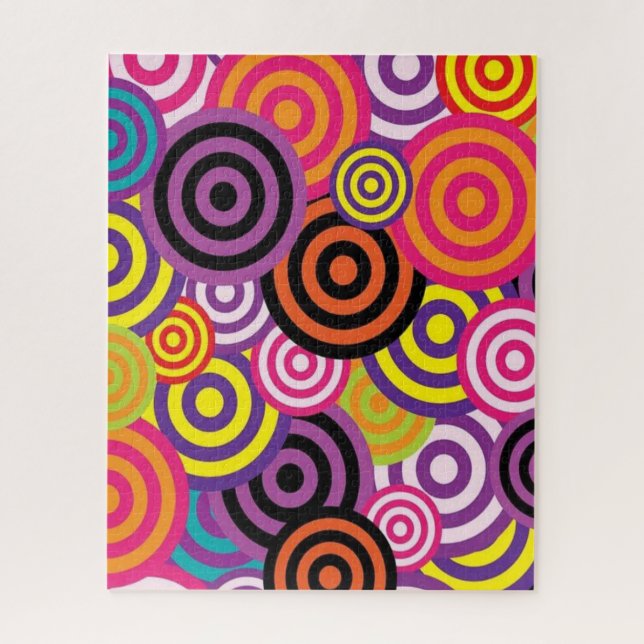 Puzzles couleurs colorées (Vertical)