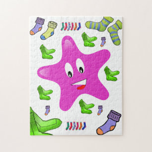 Puzzles couleurs colorées