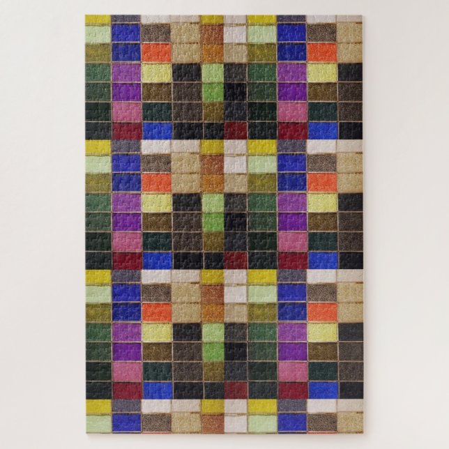 Puzzles couleurs colorées (Vertical)