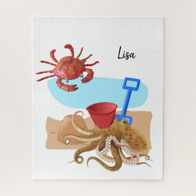 Puzzles Crabes de sable Octopus (Vertical)