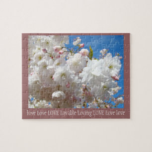 Puzzles custom Blossom love Love LOVE Lovable