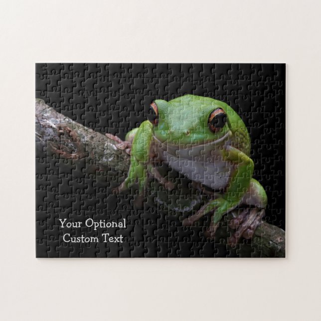 Puzzles de grenouilles personnalisées (Horizontal)